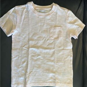 Janie & Jack Peach T-Shirt with Pocket